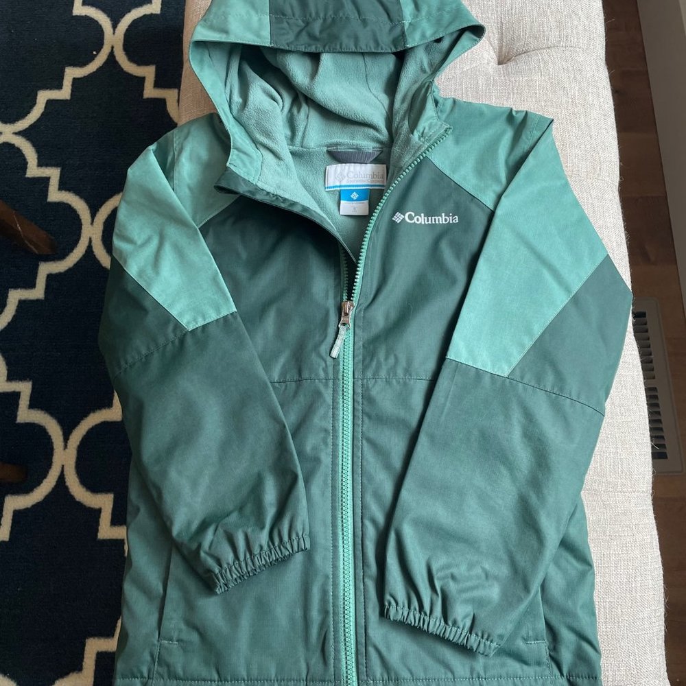 Columbia Boys' Endless Explorer Rain Jacket - Size Boys' Small (8)